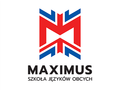 Maximus Language School branding course courses education english language language school languages logo