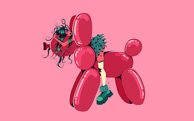 Glossy Magic Life adobe photoshop character design design digitalart illustration illustration art illustrationartists wacom