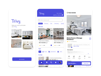 TRIVY (Mobile Application) designer designmobile travelapp uidesigner uiux uix uxdesigner