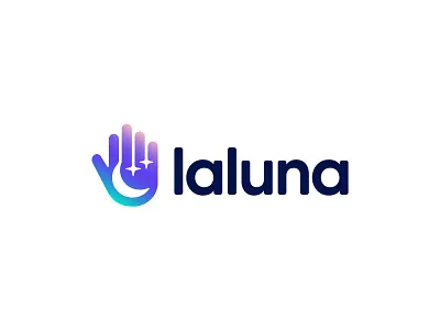 Laluna abdullah designs astrology branding contemporary design graphic design hand illustration instagram laluna logo logo design logotype luna palmistry sleep