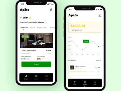 Property Investment App figma investment mobile app property ui