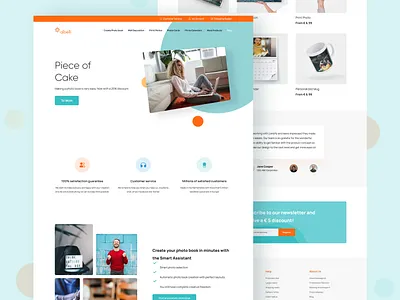 Landing Page design figma landing page ui web