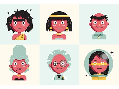 Past-Present-Future illustration vector