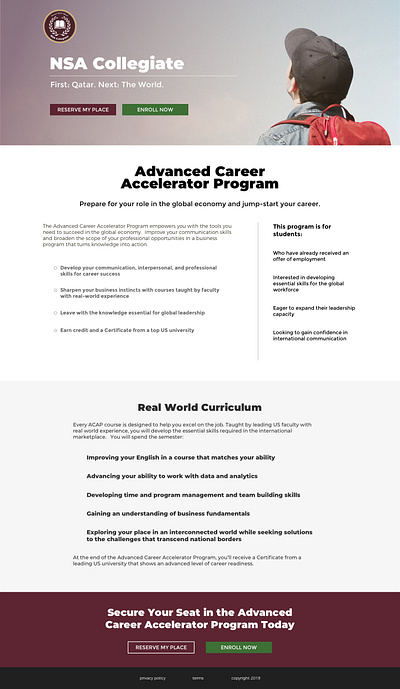 Qatar Advanced Career Accelerator Program