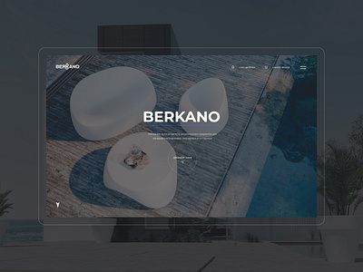 Berkano 3d design dimusbaev figma furniture minimalism modern ui ux web design