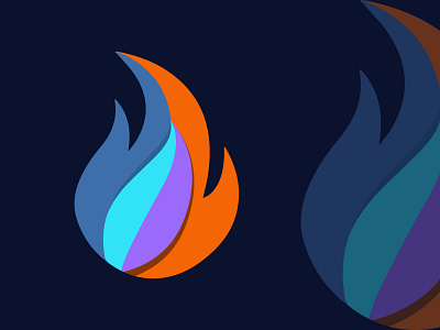 FIRE+LEAF LOGO DESIGN | FLAT LOGO brand identity creative logo design fire leaf icon fire leaf logo fire logo flat fire logo flat leaf logo flat logo leaf logo logo logo design minimal logo minimalist logo modern fire logo modern logo