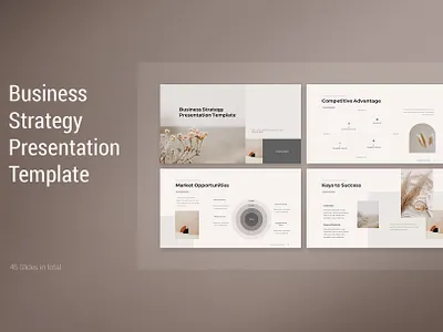 Business Strategy Presentation Template businessplan businessstrategy graphic design powerpointdesign presentation presentationdesign presentationtemplate