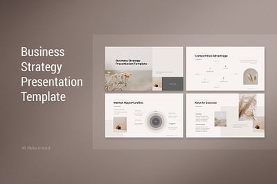 Business Strategy Presentation Template businessplan businessstrategy graphic design powerpointdesign presentation presentationdesign presentationtemplate