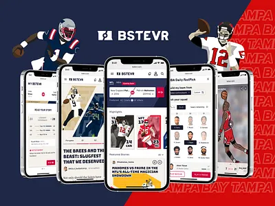 BSTEVR - UX/UI Design app branding design flat illustration interface minimal neuron product design ui ux ux design web website