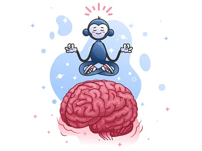 Harmony in yourself illustration vector