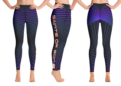 Saints of eon activewear clothing design fashion fitness graphics gymwear legging tights yoga