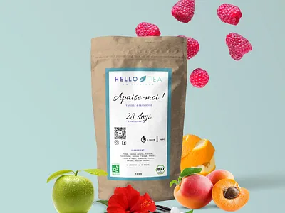 28 days weight loss tea Pouch design pouch bag design