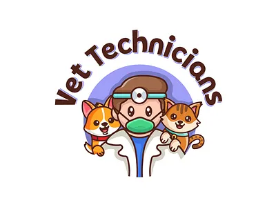 Vet Logo cat cat design cat logo character design design dog dog design dog logo graphic design illustration logo logo design vector vet vet design vet logo veterinary veterinary design veterinary logo