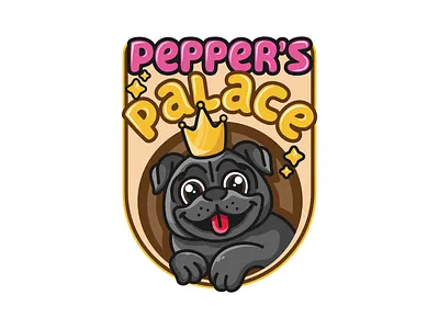 Pug arcade arcade design arcade logo character design design dog dog design dog logo graphic design illustration logo logo design pug pug design pug logo vector