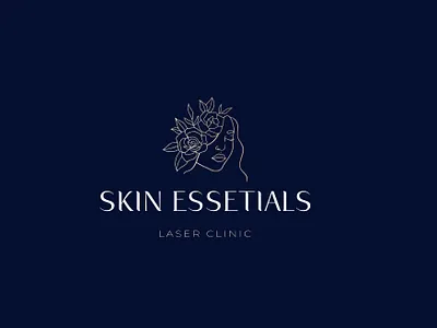 SKIN ESSENTOALS LOGO branding design icon illustration logo logo design lettering minimal typography