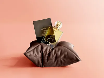 Perfume Packaging brand branding branding design clean elegance logo monogram package packing perfume perfume bottle