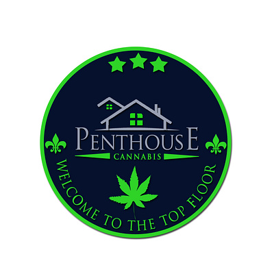 Hotel Logo Named Panthouse design icon logo