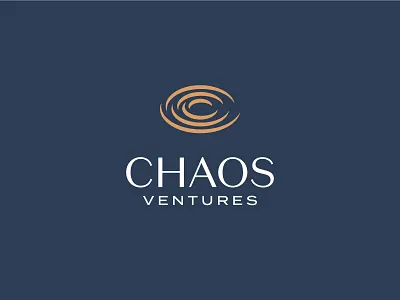 Chaos Ventures brand branding design icon identity logo visual wordmark