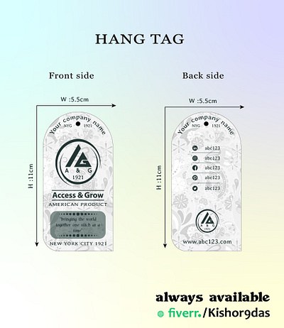 Hang Tag #01 hang tag hangtag tag