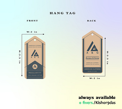 Hang Tag #02 hang hang tag hangtag tag