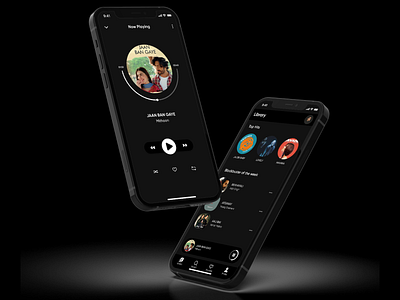 Music Player App Concept Design - User Interface Design design graphic design mobile app musicplayer ui ux uxdesign