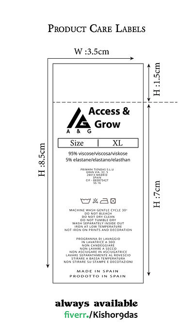 Neck Label #1 clothing design label neck neck label