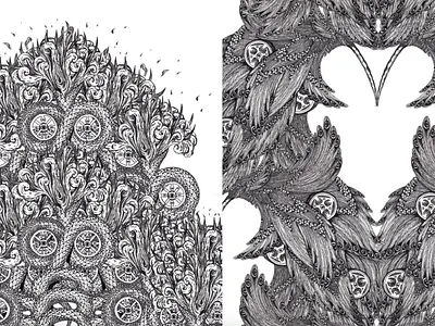 Angel illustrations graphic design illustration