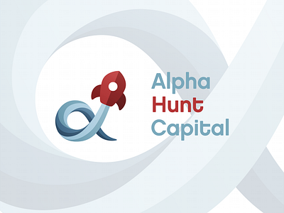 Alpha Hunt Capital branding logo logo design