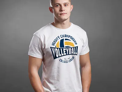Sports T-shirt creative football t shirt modern sports tshirt volleyball tshirt