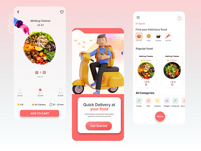 Food delivery Apps app design apps brand design burger deliver design eat food food delivery foods apps hunger hunter mobile mobile apps pizza apps ui ui design user interface ux ux design