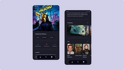 Movie DB - Streaming movie app app movies ui