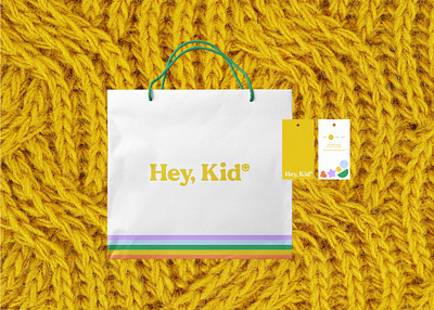 Hey, Kid branding design illustration logo typography