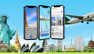 Travel App app beautiful design designer for hire ios travel traveling ui user experience ux visual design