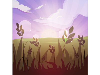 Morning art artist design graphic design illusta illustration nature nature illustration vector