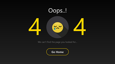 404 Not Found 404 adobe xd dailyui dailyui008 pagenotfound ui