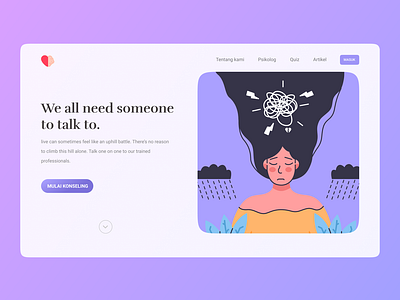 We all need someone to talk to. animation graphic design ui