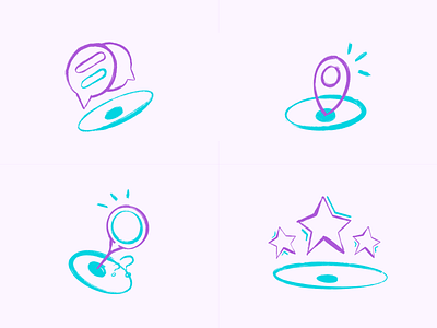 Hand Drawn Icons design icon illustration ui