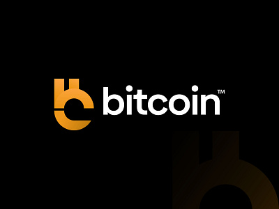 Bitcoin Logo Mark bitcoin logo blockchain branding btc creative logo design crypto logo cryptocurrency currency cymbol design ethereum finance fintech icon logo logo design logo mark startup vector wallet