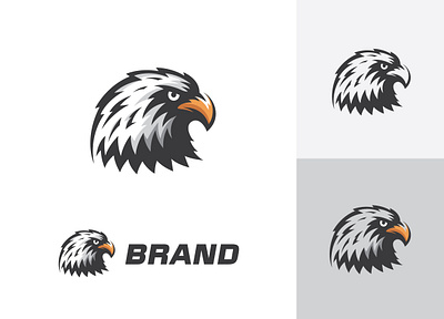 Eagle Logo bald eagle logo bird logo brand branding design eagle eagle illustration eagle logo eagle logo for sale eagle mascot logo eagle vector logo falcon hawk logo illustration logo logo design mascot eagle design patriotic vector