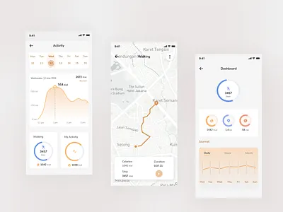 Healthy Tracker App activity app burn calorie fitness health healthsport healtycare app ios app mobile app running sport tracker walking