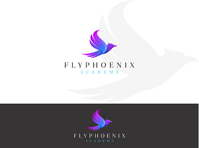 Phoenix logo design awesome logo best designer best logo brand identity branding business logo creative designer creative logo fly phoenix fly phoenix logo graphic design logo logo design medical phoenix logo modern logo modern phoenix logo phoenix academy logo phoenix logo professional designer professional logo design