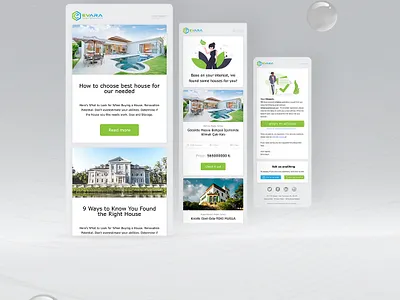 Evara Email Templates app design asterixarts email templates evara hossein mahmoodi ihmahmoodi learnuix.ir real estate ui uiux ux website design املاک اوارا تجربه کاربری حسین محمودی رابط کاربری طراحی اپلیکیشن طراحی وبسایت قالب ایمیل