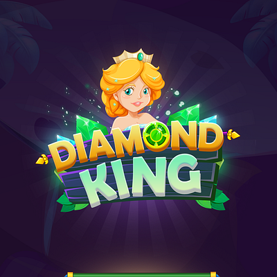 Diamond King Game App 2021 2022 2d 3d 3d illustration casual character diamond diamond king dribbble2020 flat game store games icon collection puzzle ui ui game upcoming games design ux game vector illustrations