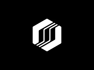 MFT Automation logo concept automation brand identity branding collating geometric hexagon industrial lines logo logo design machine minimal modernist negative space production sorting tech