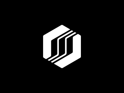 MFT Automation logo concept automation brand identity branding collating geometric hexagon industrial lines logo logo design machine minimal modernist negative space production sorting tech