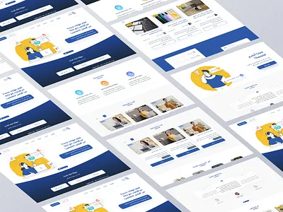New Learning Platform Webdesign apps education learning platform typography webapp