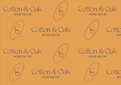 Cotton&Oak Personal Project brand design branding colorful design