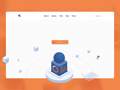 Unirage Landing Page air drone animation animation ui branding drone flycam graphic design landing page motion graphics nguyentrongkhoi ui ui ux unirage