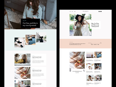 Ona Minimal Creative Block Editor Theme block editor blog creative full site editing gutenberg minimal ona simple wordpress