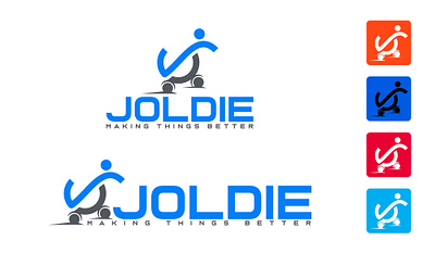 Joldie Logo Design branding design flat graphic design icon illustrator logo logotype professional design vector